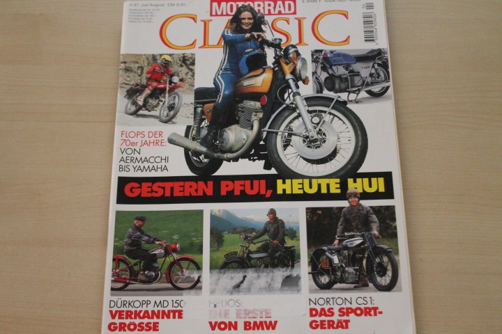 Deckblatt Motorrad Classic (04/1997)